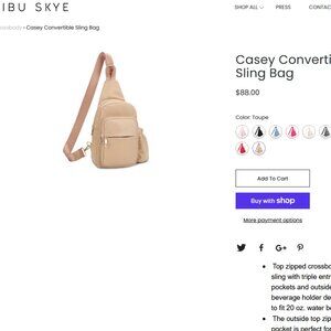 Malibu Skye Convertible Sling Bag